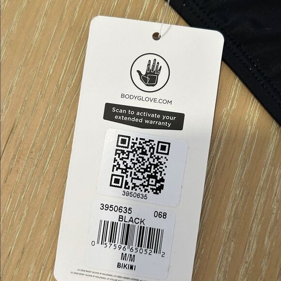 Body Glove, SMOOTHIES BIKINI SWIM BOTTOM - BLACK, Size Medium, NWT - Picture 7 of 7